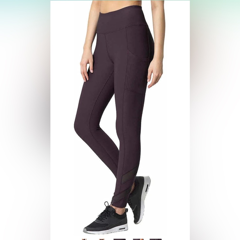 Mondetta Active Leggings-Purple-Med